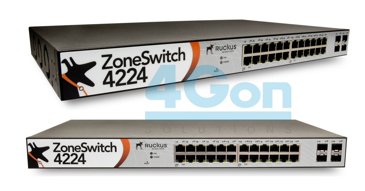 Ruckus ZoneSwitch 4000 802.3af Gigabit LAN Switch