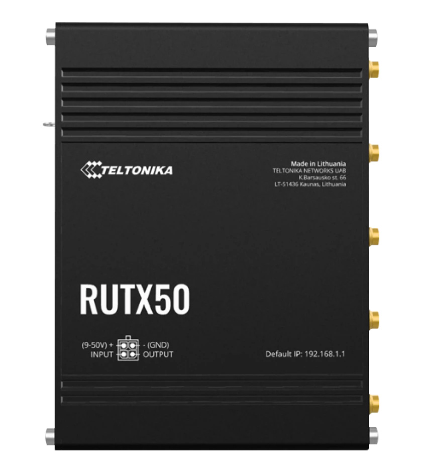 Teltonika RUTX50 Industrial 5G Router (RUTX50) Teltonika RUTX50 Industrial 5G Router (RUTX50)