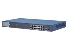 HikVision 16 Port Gigabit Unmanaged POE Switch (DS-3E0518P-E)